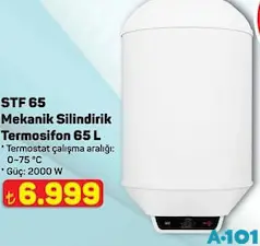 SEG STF 65 MEKANİK SİLİNDİRİK TERMOSİFON 65 L SEG STF 65 MEKANİK SİLİNDİRİK TERMOSİFON 65 L